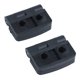 thumbnail image 4 of 30Pcs Reforzado Negro Plastico Puerta Bisagras de 40mm x 30mm, 4 of 5