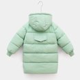 thumbnail image 3 of Hicidod Winter Jackets for Girls Outerwear Long Sleeve Down Coats Packable Lightweight Warm Puffer Down Jacket With Hooded, 3 of 7