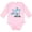 AD-Pink, variant on Inktastic My Aunt Loves Me with Cute Sharks Boys or Girls Long Sleeve Baby Bodysuit