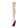 thumbnail image 4 of Women's Button Weave Lounge Slipper Sock with Grips, 4 of 11