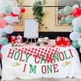 thumbnail image 5 of Holy Cannoli I’m One 1st Birthday Banner, Cannoli First Birthday Sign Italian Food Theme 1 Year Old Bday Decor, Italy 1st Bday Party Pancake Decorations Supplies, 5 of 6