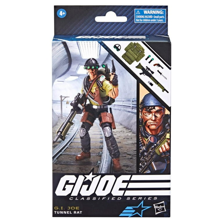 G.I. Joe Classified Series Tunnel Rat, Collectible G.I. Joe Action Figure  (6