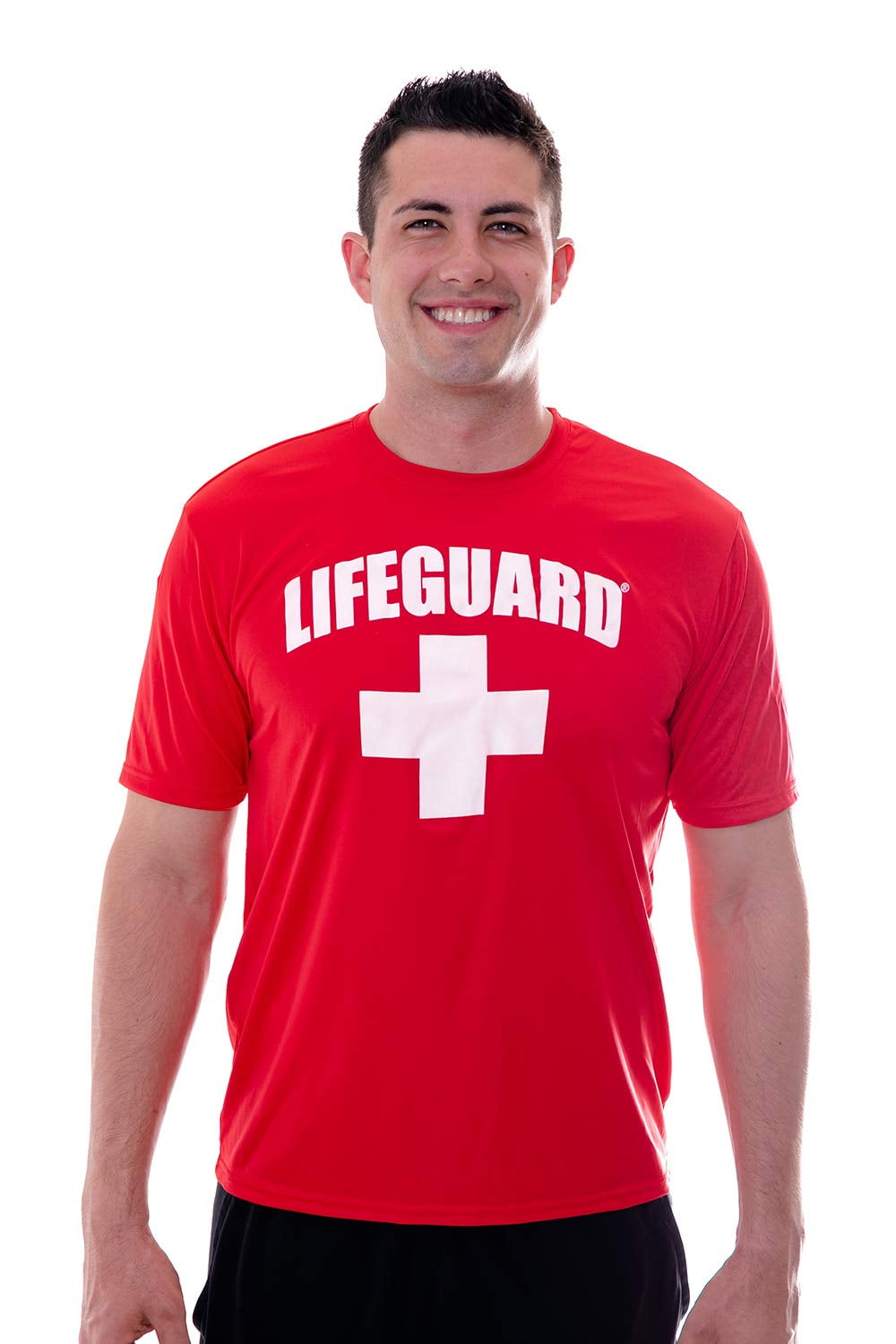LIFEGUARD Officially Licensed Mens Performance Active Moisture Wicking ...