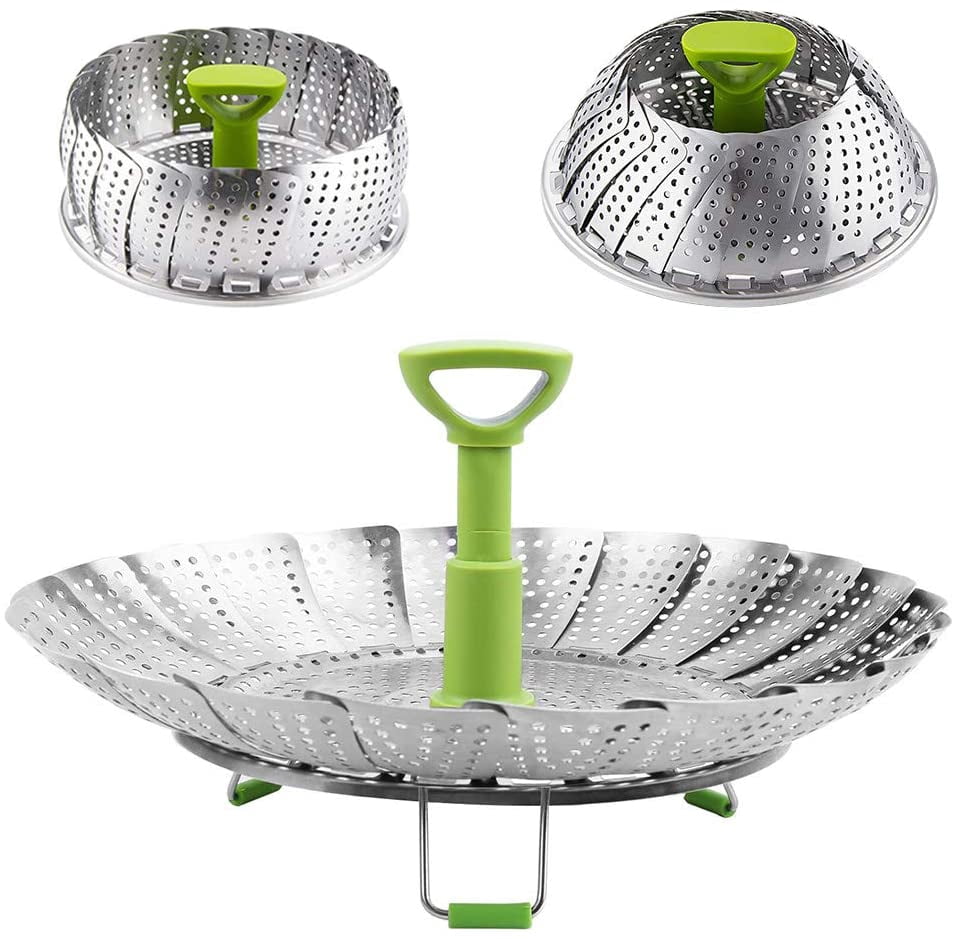 folding vegetable steamer