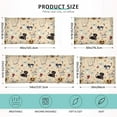 thumbnail image 3 of GZHJMY Cat Star Halloween Pillowcase Plush Pillowcase for Hair and Skin, Soft Standard Size Pillow Cases Zippered Queen Pillow Case Set of 1-21x54in Home Decor, 3 of 7