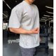 thumbnail image 4 of GYMSHARK POWER Letra Grande Manga Corta Camiseta Suelta Para Hombres Y Mujeres, 4 of 4