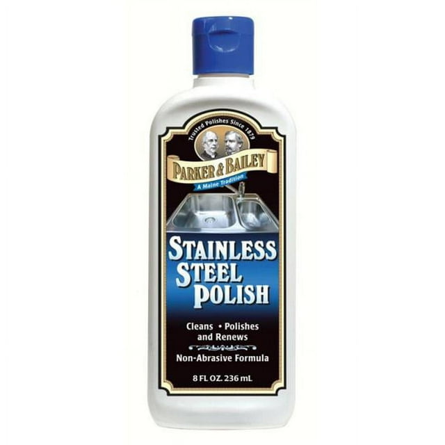 Parker & Bailey 590468 Poli pour Acier Inoxydable 8 oz - Lot de 6