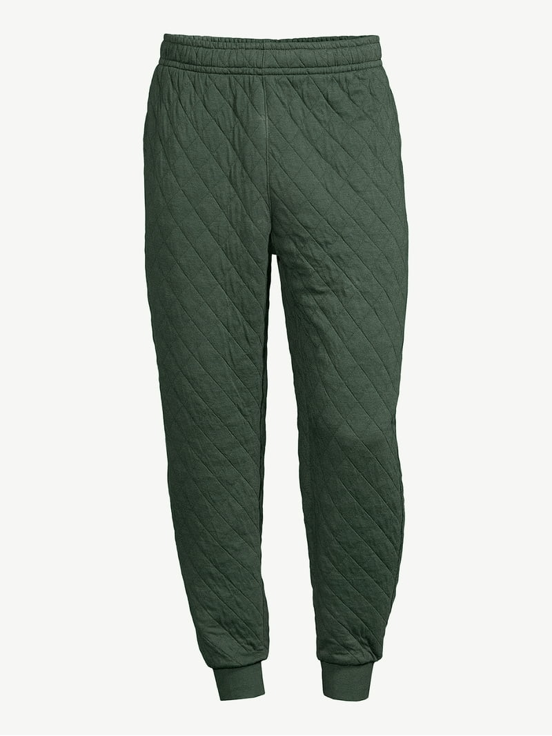 【BAON】Kemin banding fleece quilted pants Women Padded Quilted Pants Fall Winter Cotton Warm Casual