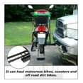 Ecotric 500 Lbs Heavy Duty Motorcycle Dirt Bike Scooter Carrier Hitch