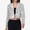Silver, variant on Women's Sequin Cropped Blazer Long Sleeve Sparkly Open Front Jacket - Small, Silver