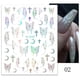 thumbnail image 1 of 1 Uds. 3D láser corazón letra pegatina para uñas decoración de uñas flor estrella accesorios para uñas calcomanías pegatinas suministros para uñas piezas para uñas Dengxun unisex, 1 of 2