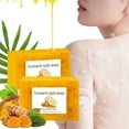 thumbnail image 4 of Fiudx Jabón de Limón y Kójico, Limpiador Iluminador de Cúrcuma, Quitamamanchas En Ácido Kójico, Nutritivo de Leche de Karité, Uso Diario En El Baño, Apto para Todo Tipo de Piel, Fórmula Natural de 10, 4 of 7