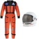 thumbnail image 3 of Disfraz de astronauta con casco para niños de Spooktacular Creations, color naranja, 3 of 7