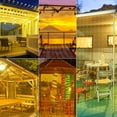 thumbnail image 7 of Solar Powered 200 LED Curtain String Lights, 8 Lighting Modes, 9.8 ft. x 6.6 ft., 7 of 7