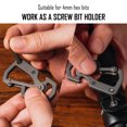 thumbnail image 6 of Key Unity Carabiner Keychain Clip, Titanium Multi-tool Bottle Opener Keychain KU06, 6 of 9