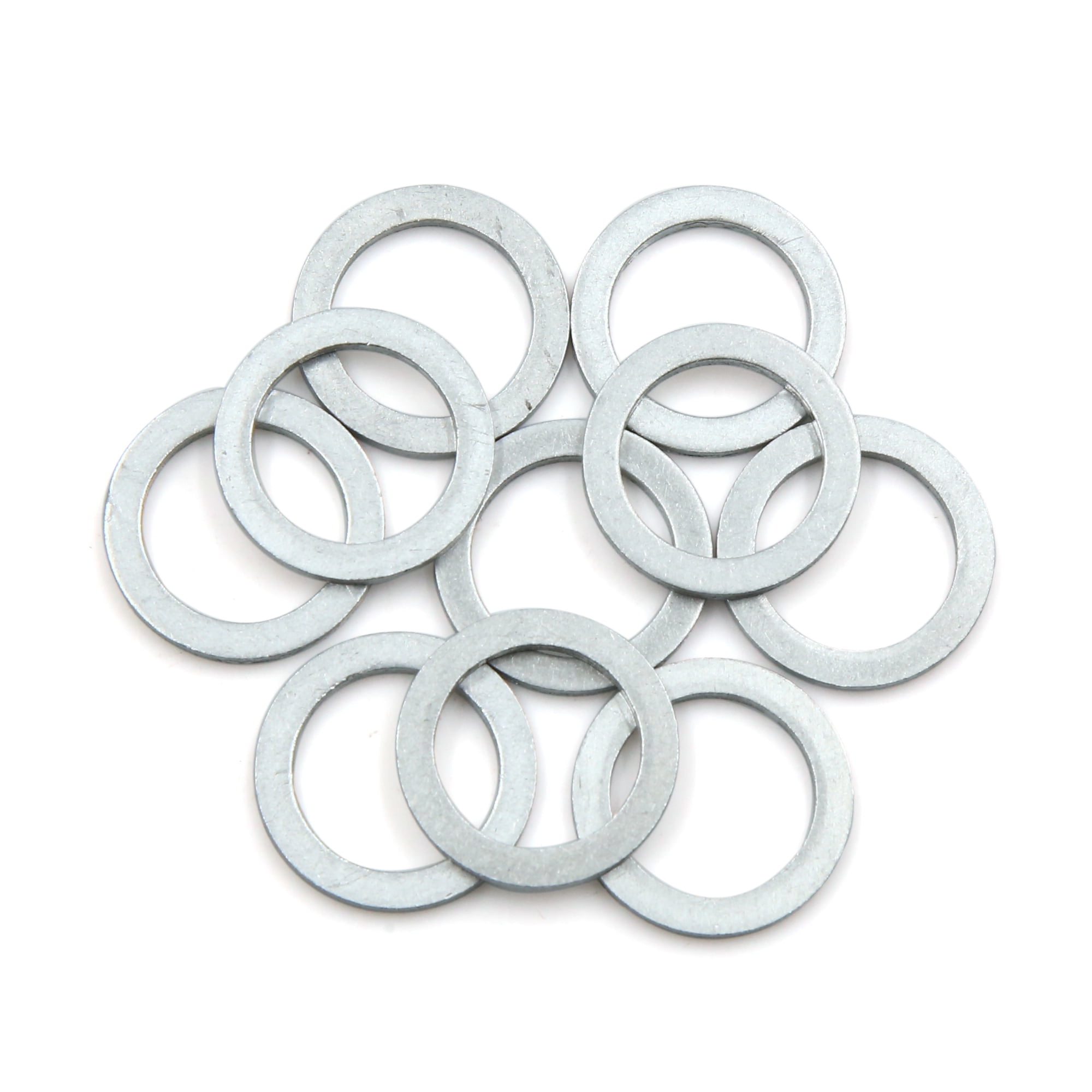 5x Universal Auto O Rings Seal Crush Washers Inside 12mm Outside 16mm Diameter 