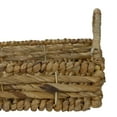 thumbnail image 6 of Northlight Set of 3 Square Natural Woven Water Hyacinth Serving Trays with Handles 16", 6 of 8