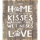 thumbnail image 2 of Cuadros Decorativos 5D DIY diamante pintura mosaico punto de cruz decoración del hogar (LG024 HOME KISSES) Ehuebsd embutido en tela, 2 of 9