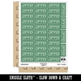 thumbnail image 2 of Certified Double Lines Border Letter Sticker Set - Dark Green - Gloss Finish - 1.5" Small, 2 of 7