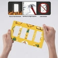 thumbnail image 4 of Cute Smiley Pineapple Yellow Switch Cover Decorative Wall Plate / 4-Gang Screwless / Standard Size 4.5x8 in, 4 of 5
