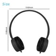 thumbnail image 5 of Teens Earphones, TSV Teenager Wired Headphones On Ear Headset Adjustable Headband, Foldable Teen Headphone Fit for iPad Tablet iOS Android Smartphone PC, 5 of 7
