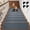 02#Gray, variant on Bxaolu Indoor/Outdoor Hose-Wash Striped Design Non-Slip Self Adhesive 8" x 30" Modern Stair Treads for Stairs, Garage, Patio, 4 Pack, Gray