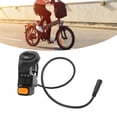thumbnail image 3 of Bike Headlight Switch, 3 In 1 Design Bike Light Switch Sturdy ABS  For Repair, 3 of 8