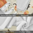 thumbnail image 3 of Yayeee Throw Blanket for Couch Soft Warm 60" x 80" Sofa Chair Bed Decoration, Halloween Cute Pumpkins, 3 of 7
