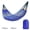 Blue, variant on Outdoor Travel Camping Sport Hammock, Outdoor Sport Hammock Net Mesh Nylon Rope Sleeping Bed Swing with Hooks for Garden Beach Yard Travel By GUIREN