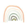 thumbnail image 2 of Vess, June Erica 26x26 White Modern Wood Framed Museum Art Print Titled - Sweet Rainbow II, 2 of 4