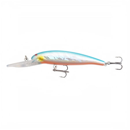 Deep Diving Floating Minnow Lure Long Bill Crankbait for Bass & Snakehead