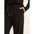 thumbnail image 4 of Free Assembly Women's and Women's Plus Cozy Yarn Sweater Jogger Pants with Ribbed Cuffs, 28” inseam, Sizes XS-4X, 4 of 4