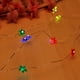 thumbnail image 4 of Fiudx Cadena de Luces Led con Diseño de Copo de Nieve, Luz Blanca Cálida, Cable de Cobre Flexible, Ideal para Navidad, Bodas y Fiestas, Fácil de Usar, Funciona con Pilas, 3 M de Largo., 4 of 4