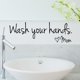 thumbnail image 4 of Pegatinas de pared de baño con motivo de amor para mamá Afortunado Sencillez, 4 of 5