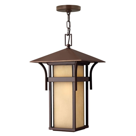 Hinkley Lighting - LED Hanging Lantern - Harbor - 1 Light Large Outdoor Hanging