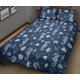 thumbnail image 2 of Juego de cama acolchado con estampado de conchas de mar, 2 of 5