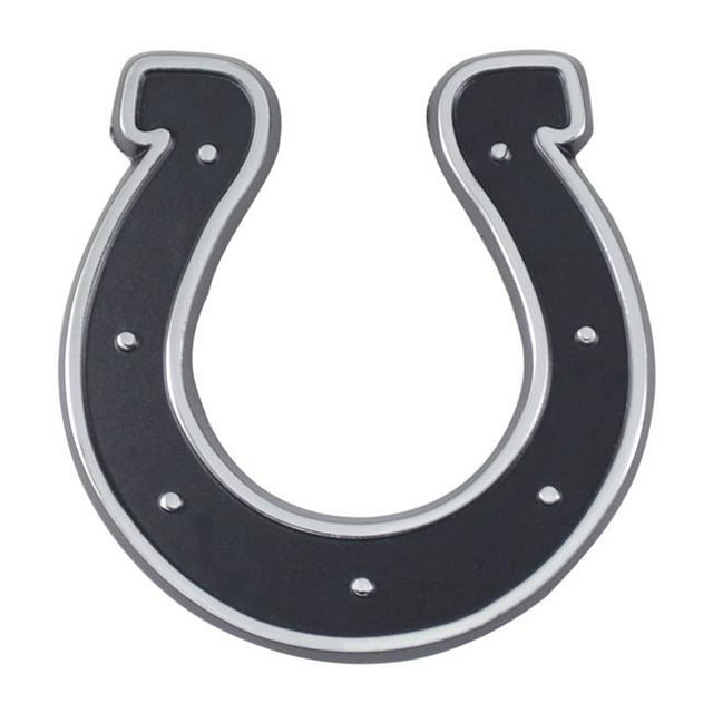 Fanmats 4228111534 Indianapolis Colts Premium Metal Chrome Auto Emblem