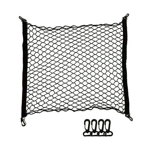 Trunk Cargo Net Home Car Trunk Storage Net Black Universal for SUV Pickup Trucks RV Auto Accessories 70cmx70cm