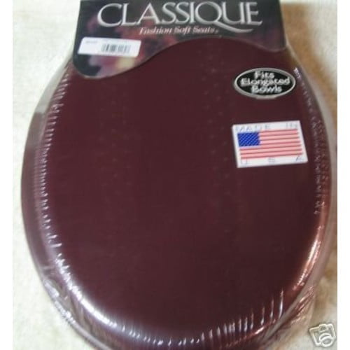 Ginsey Home Solutions Classique Soft Toilet Seat Padded for Extra