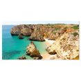 thumbnail image 2 of Rocky and Rough Portugal Bay - Extra Large Seashore Canvas Art, 2 of 3