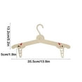 thumbnail image 4 of Xihbxyly Percha Plegable, Organizador de Ropa Portátil Que Ahorra Espacio, Percha de Viaje Multiusos, Construcción de Plástico Resistente, Ideal para Acampar Al Aire Libre En Casa, Solución de Secado, 4 of 7