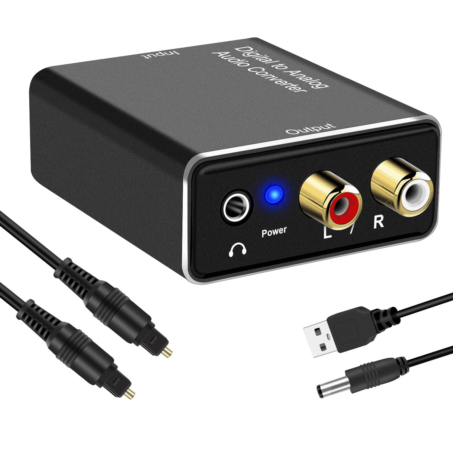 Giveet Digital to Analog Audio Converter for TV, Optical to RCA