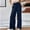 Navy, variant on Women's Wide Leg Sweatpants Elastic High Waisted Long Pants Casual Loose Yoga Pants With Pockets Business Casual Pants for Women plus Tan Sweatpants Women plus Size Business Casual Pants for Women