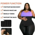 thumbnail image 6 of LEEYNEER Stomach Wraps for Belly Fat Upgraded Waist Wraps for Stomach Wrap for Plus Size Women with Loop Adjustable Body Wrap Shapewear Plus Size, 6 of 7