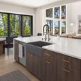 thumbnail image 2 of Transolid RUSSF3319-17 SilQgranite Farmhouse Kitchen Sink Kit in Grey, 2 of 3