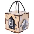 thumbnail image 1 of Bloque Ocupado Portátil De Seis Lados, Juguete Educativo Interactivo De Madera Para Padres E Hijos, Cubo De Color Brillante, Juguete Para Niños, Guardería En Casa Noticed FN002770-00, 1 of 6