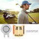thumbnail image 3 of Marcador de Pelota de Golf One Putt Golf Hat Clip Accesorio para los Amantes del Golf(1#) EOTVIA No, 3 of 7