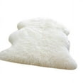thumbnail image 2 of PENGXIANG Fluffy Fur Soft Faux Imitation Sheepskin Chair Cover Pad Home Room Rug UK, 2 of 9