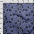 thumbnail image 3 of oneOone Polyester Spandex Bluish Violet Fabric Florals Dress Material Fabric Print Fabric By The Yard 56 Inch Wide, 3 of 6