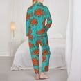 2 Piece Womens Pajama Sets Fun Octopus Soft Sleepwear Comfy Pajamas